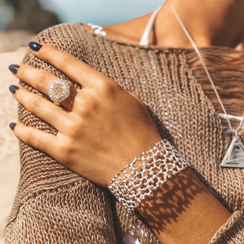 CORAL Wide Cuff Bracelet