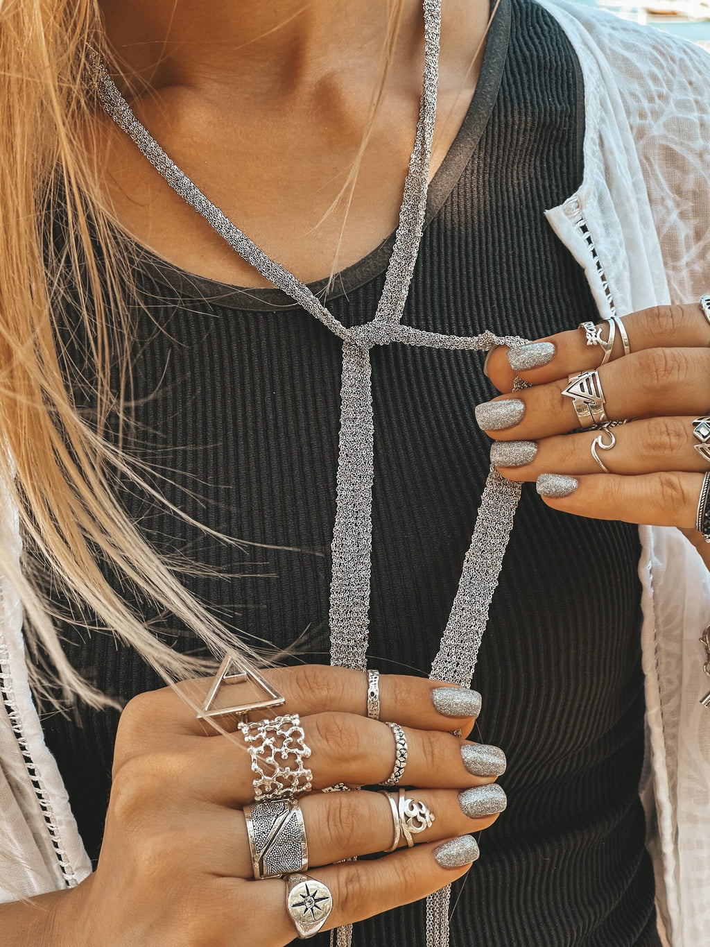 Breeze Scarf Necklace
