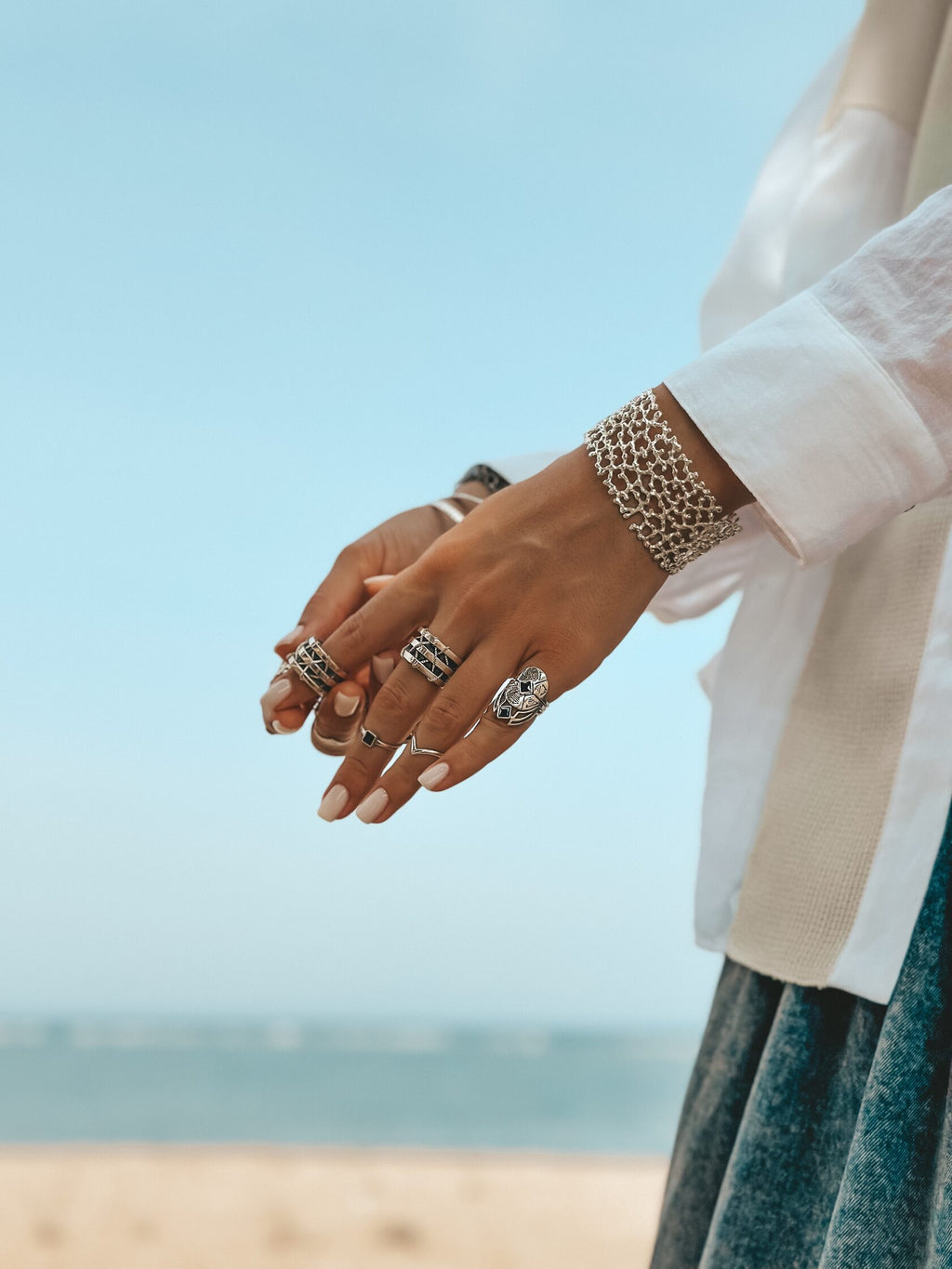 CORAL Wide Cuff Bracelet